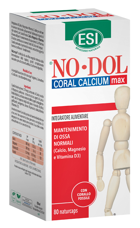 ESI NO DOL CORAL CALCIUM MAX 80 CAPSULE - Farmacia Del Monaco