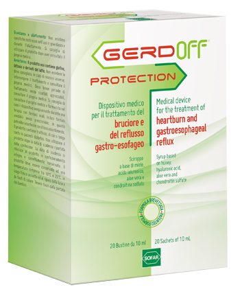 GERDOFF PROTECTION SCIROPPO 20 BUSTE 10 ML - Farmacia Del Monaco