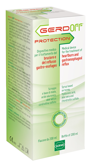 GERDOFF PROTECTION SCIROPPO FLACONE 200 ML - Farmacia Del Monaco