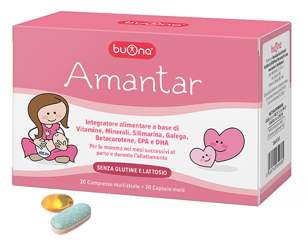 AMANTAR 20 COMPRESSE + 20 CAPSULE - Farmacia Del Monaco