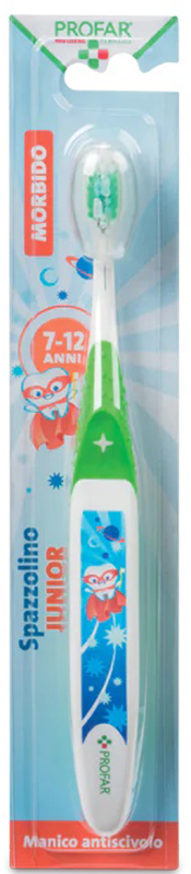 PROFAR SPAZZOLINO JUNIOR 7-12 ANNI - Farmacia Del Monaco