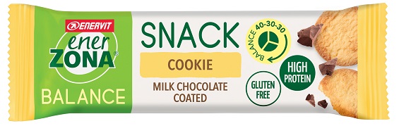 ENERZONA SNACK COOKIE MILK CIOCHOLATE 33 G - Farmacia Del Monaco