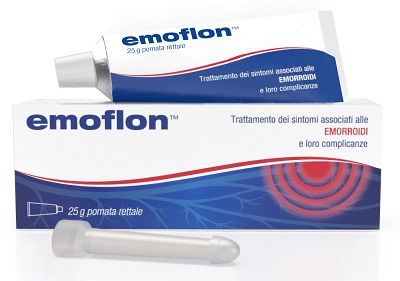 EMOFLON POMATA RETTALE TUBETTO 25 G CON APPLICATORE - Farmacia Del Monaco