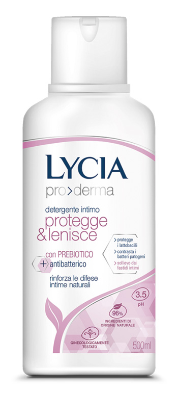 LYCIA PRODERMA DETERGENTE INTIMO PROTEGGE & LENISCE 500 ML - Farmacia Del Monaco