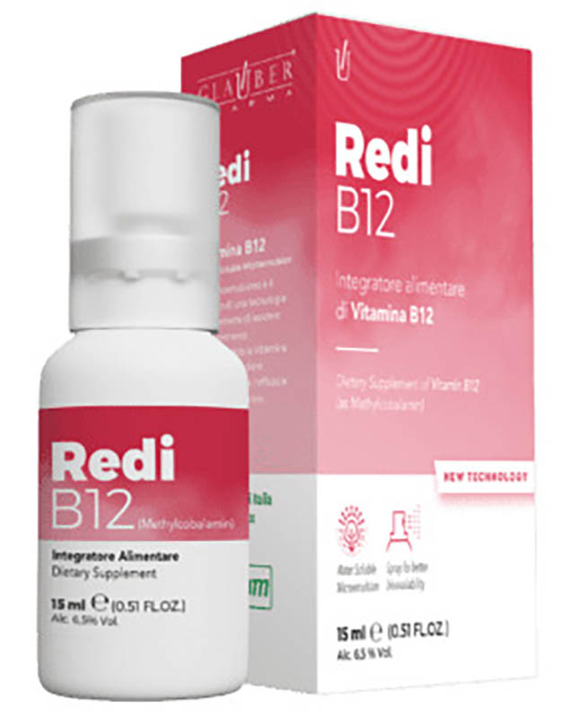 REDI-B12 SPRAY GLAUBER 15 ML - Farmacia Del Monaco
