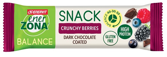 ENERZONA SNACK CRUNCHY BERRIES 33 G - Farmacia Del Monaco