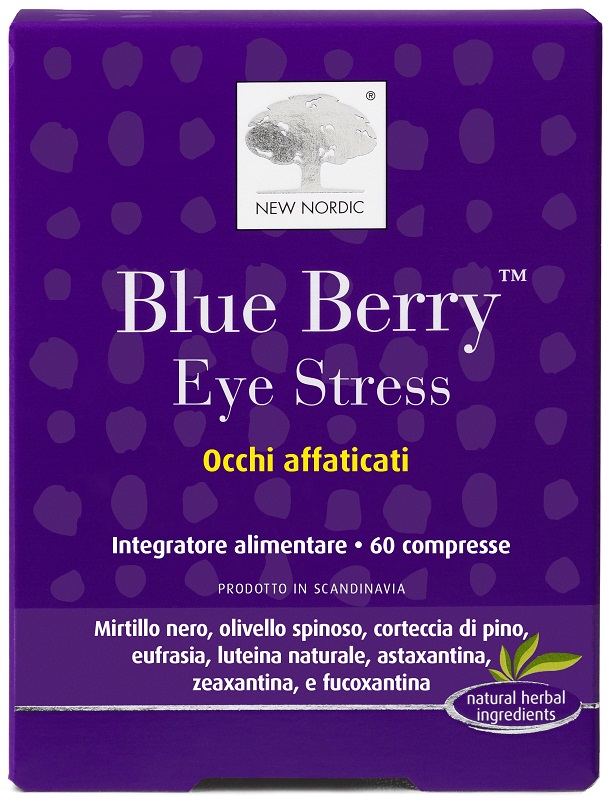 BLUE BERRY EYE STRESS OCCHI AFFATICATI 60 COMPRESSE - Farmacia Del Monaco