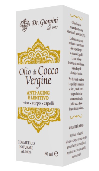 OLIO DI COCCO VERGINE 50 ML - Farmacia Del Monaco