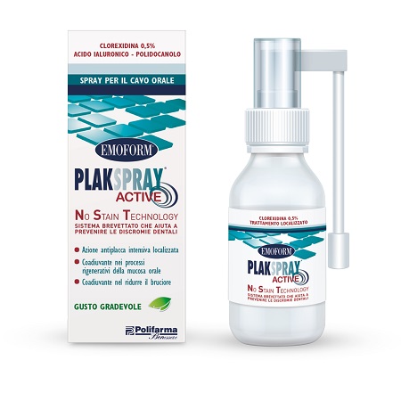 EMOFORM PLAK SPRAY ACTIVE 50 ML - Farmacia Del Monaco