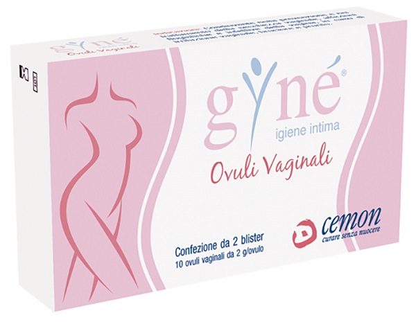 GYNE' OVULI VAGINALI 10 OVULI 20G - Farmacia Del Monaco