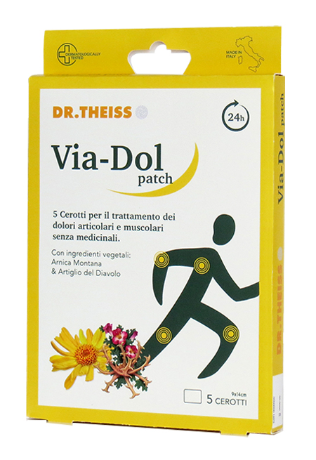 THEISS VIA-DOL PATCH 5 CEROTTI - Farmacia Del Monaco