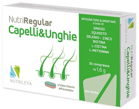 NUTRIREGULAR CAPELLI & UNGHIE 30 COMPRESSE - Farmacia Del Monaco