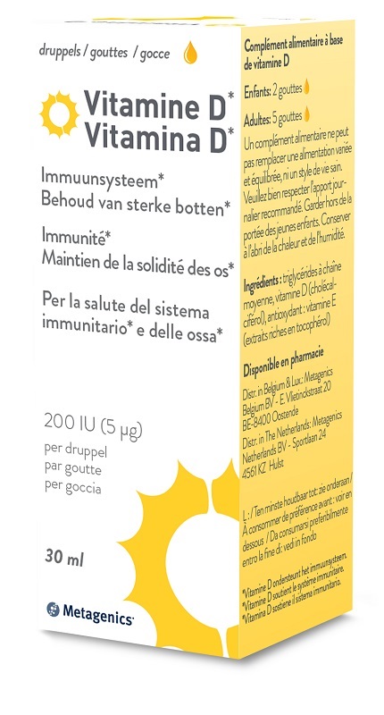 VITAMINA D LIQUIDO 30 ML - Farmacia Del Monaco