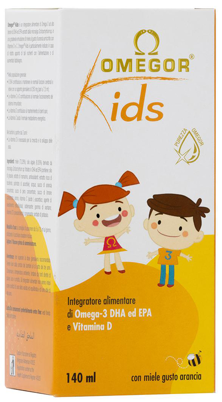 OMEGOR KIDS 140 ML - Farmacia Del Monaco