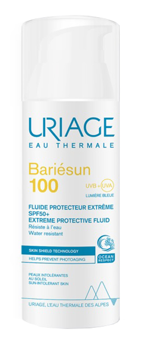 BARIESUN FLUIDO 100 SPF50+ 50 ML - Farmacia Del Monaco