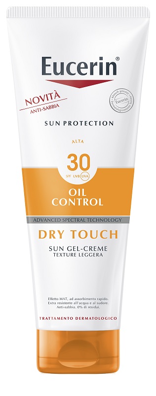 EUCERIN SUN GEL DRY TOUCH SPF30+ 200 ML - Farmacia Del Monaco