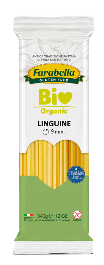 FARABELLA BIO LINGUINE MAIS-RISO 340 G - Farmacia Del Monaco