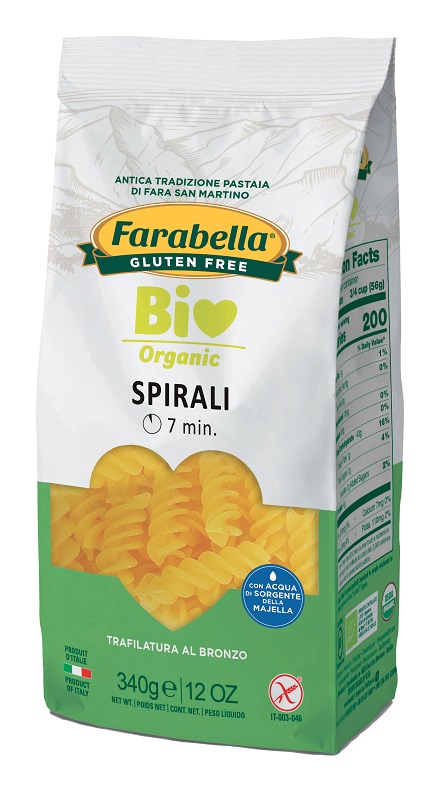 FARABELLA BIO SPIRALI MAIS-RISO 340 G - Farmacia Del Monaco