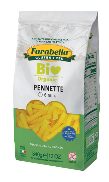 FARABELLA BIO PENNETTE MAIS-RISO 340 G - Farmacia Del Monaco