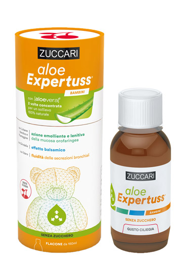 ALOE EXPERTUSS BAMBINI CILIEGIA 150 ML - Farmacia Del Monaco