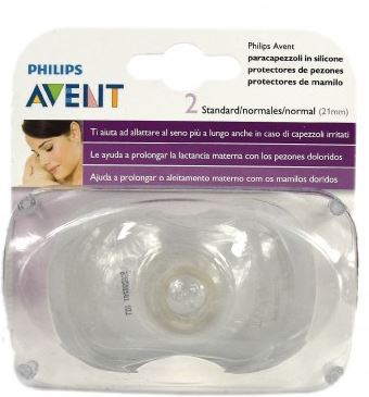 AVENT PARACAPEZZOLI FARFALLA MEDIUM 2 PEZZI CON CUSTODIA TRASPORTO - Farmacia Del Monaco