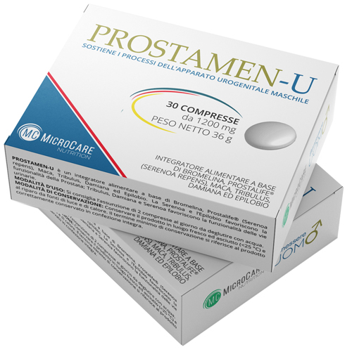MICROCARE NUTRITION PROSTAMEN U 30 COMPRESSE - Farmacia Del Monaco