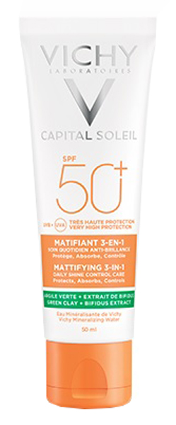 CAPITAL SOLEIL ANTI ACNE PURIFICANTE SPF 50+ 50 ML - Farmacia Del Monaco