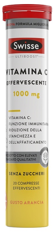 SWISSE VITAMINA C EFFERVESCENTE 20 COMPRESSE - Farmacia Del Monaco