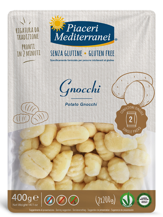 PIACERI MEDITERRANEI GNOCCHI 400 G - Farmacia Del Monaco