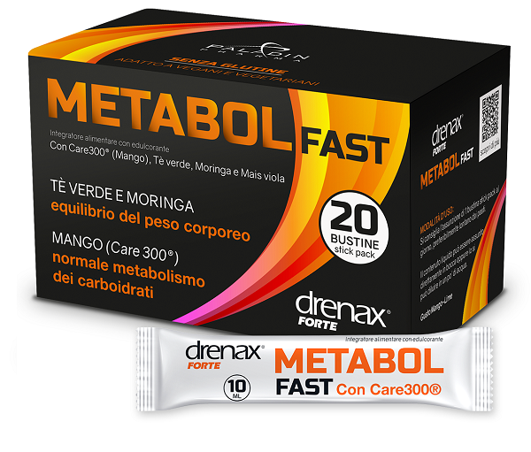 DRENAX METABOL FAST 20 STICK PACK - Farmacia Del Monaco