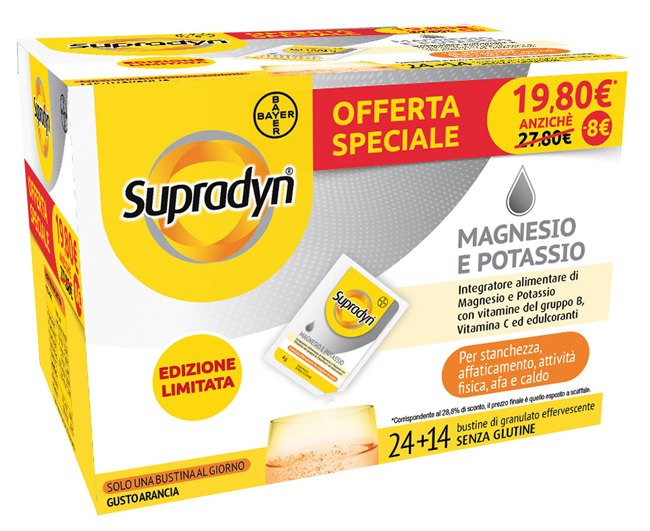 SUPRADYN MAGNESIO E POTASSIO LIMITED EDITION 14 + 24 BUSTINE - Farmacia Del Monaco