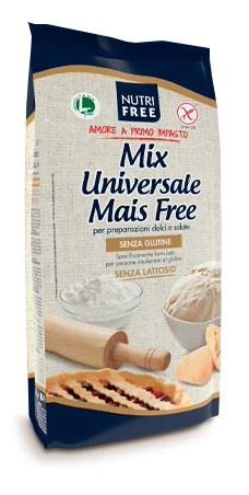 NUTRIFREE MIX UNIVERSALE MAIS FREE PREPARAZIONI DOLCI E SALATE 800 G - Farmacia Del Monaco
