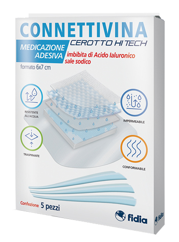 CEROTTO CONNETTIVINA HITECH 6 X 7 CM 5 PEZZI - Farmacia Del Monaco