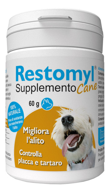RESTOMYL SUPPLEMENTO CANE FLACONCINO 60 G - Farmacia Del Monaco