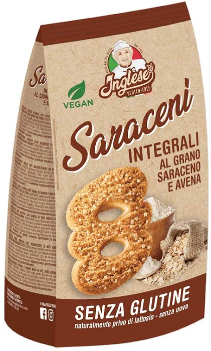 INGLESE BISCOTTI SARACENI ALL'AVENA 300 G - Farmacia Del Monaco