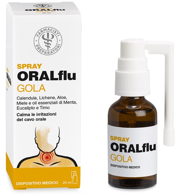 LFP ORALFLU GOLA SPRAY 20 ML - Farmacia Del Monaco