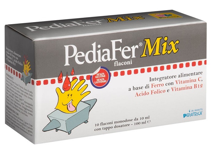 PEDIAFER MIX 10 FLACONI DA 10 ML - Farmacia Del Monaco