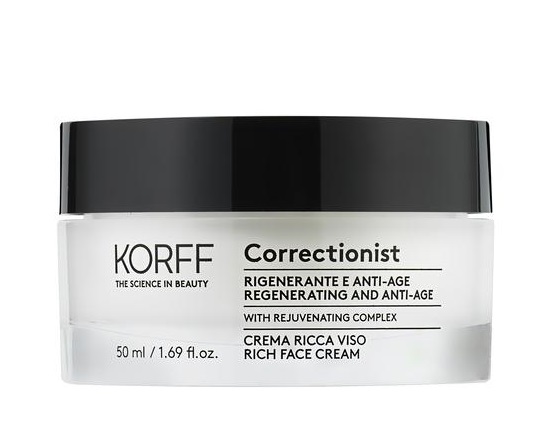 KORFF CORRECT CREMA RICCA ANTIRUGHE RIGENERANTE 50 ML - Farmacia Del Monaco