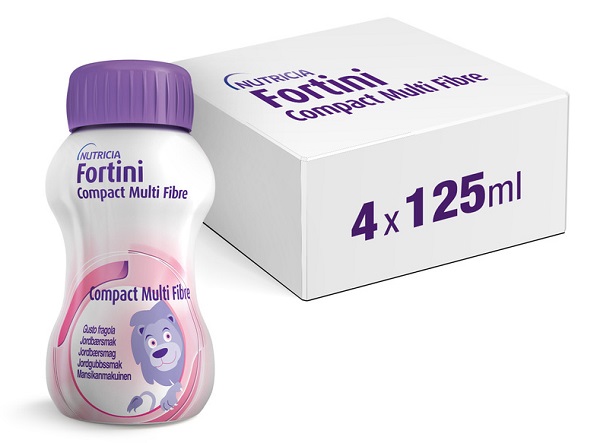 FORTINI COMPACT MULTI FIBRE FRAGOLA 4 PEZZI 125 G - Farmacia Del Monaco