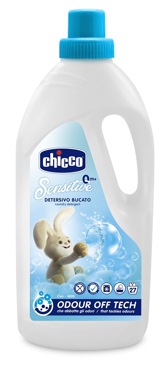 CHICCO SENSITIVE 0M+ DETERSIVO BUCATO 1,5 L - Farmacia Del Monaco