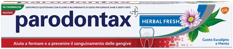 DENTIFRICIO PARODONTAX HERBAL FRESH 75 ML - Farmacia Del Monaco