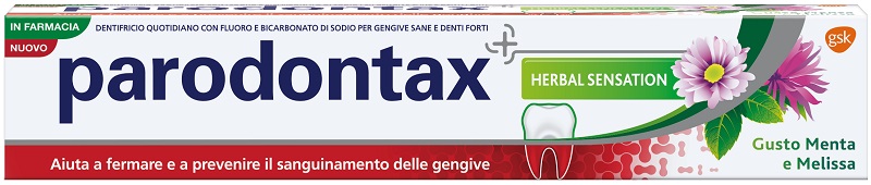 DENTIFRICIO PARODONTAX HERBAL SENSATION 75 ML - Farmacia Del Monaco