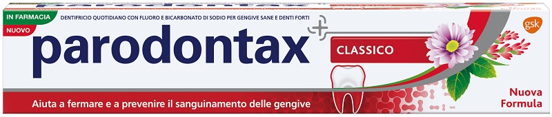 DENTIFRICIO PARODONTAX HERBAL CLASSIC 75 ML - Farmacia Del Monaco