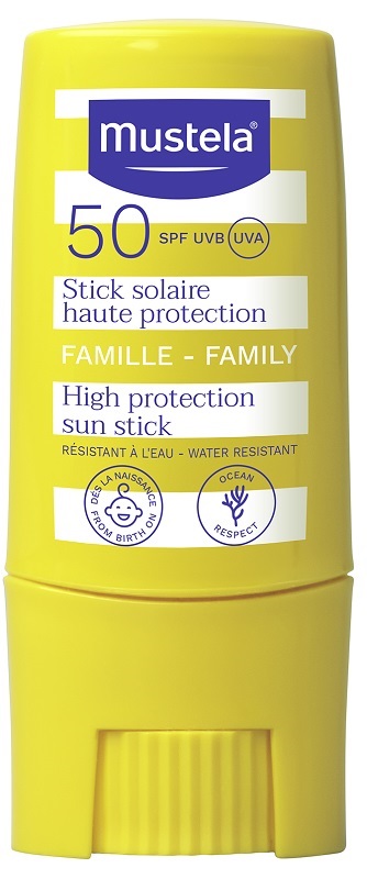 MUSTELA STICK SOLARE PROTEZIONE MOLTO ALTA SPF50 9 ML - Farmacia Del Monaco