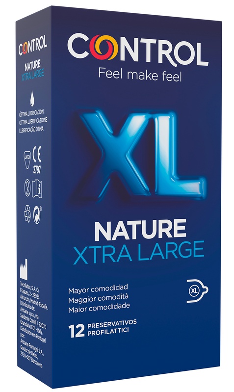PROFILATTICO CONTROL NATURE 2,0 XL 12 PEZZI - Farmacia Del Monaco