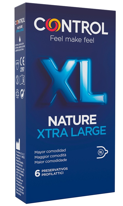 PROFILATTICO CONTROL NATURE 2,0 XL 6 PEZZI - Farmacia Del Monaco