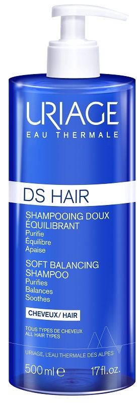 URIAGE DS HAIR SHAMPOO DELICATO RIEQUILIBRANTE 500 ML - Farmacia Del Monaco