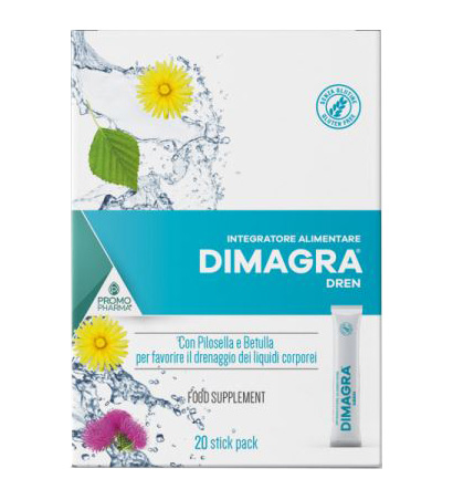 DIMAGRA DREN 20 STICK DA 15 ML - Farmacia Del Monaco