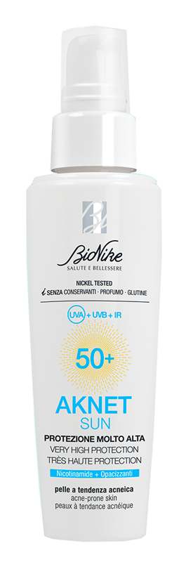 AKNET SUN PROTEZIONE MOLTO ALTA SPF50+ 50 ML - Farmacia Del Monaco