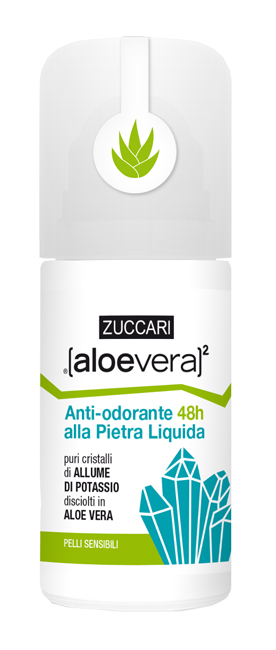 ALOEVERA2 ANTIODORE PIETRA LIQUIDO ROLL ON 50 ML - Farmacia Del Monaco